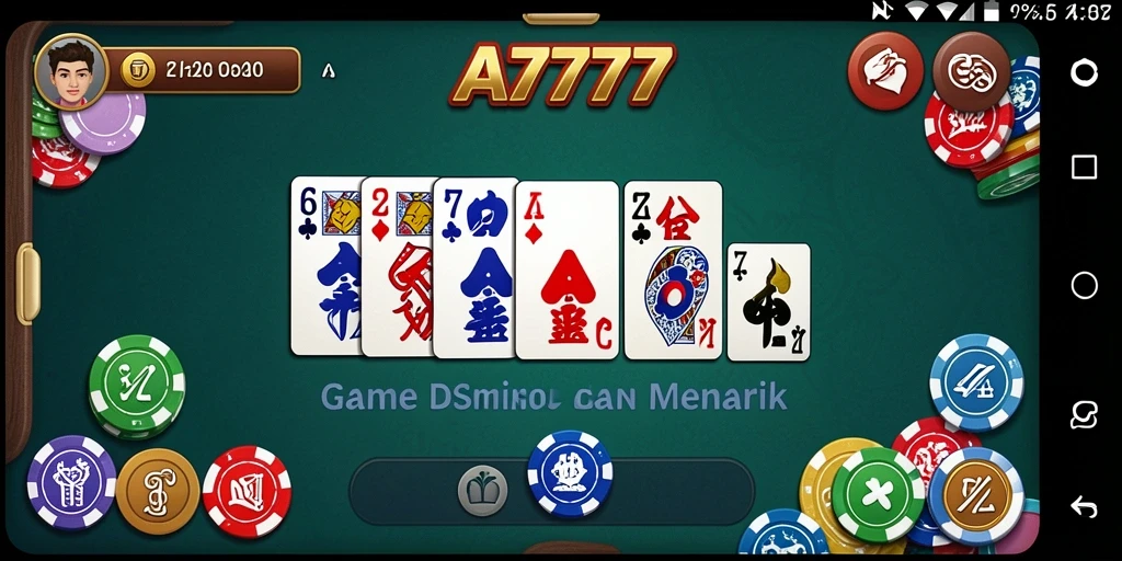 Gameplay A7777 yang menantang dan seru dalam permainan Domino.
