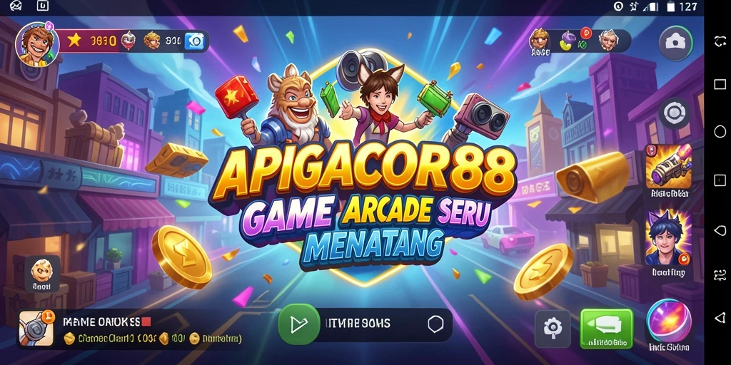Tampilan gameplay seru dari APIGACOR88 yang memikat.
