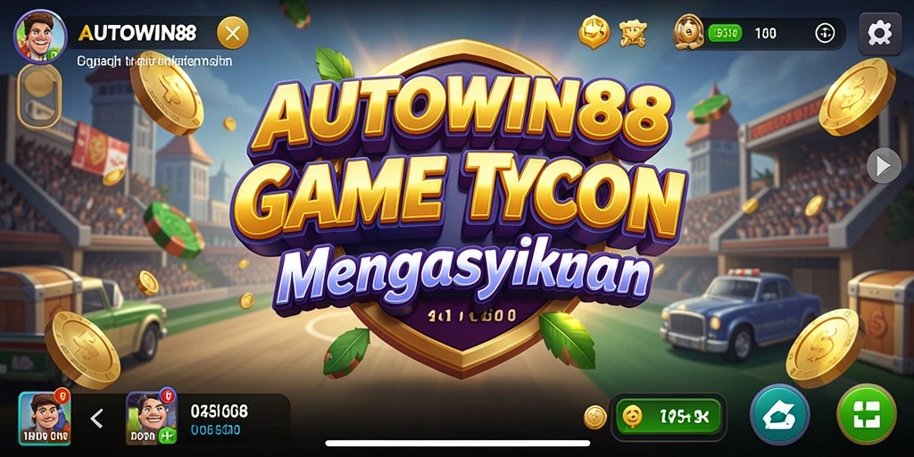 Screenshot permainan AUTOWIN88 dengan aksi Tycoon yang menarik.