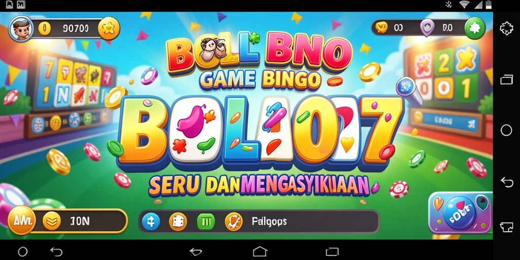 Tampilan gameplay BOLA07 yang menarik dengan suasana Bingo.