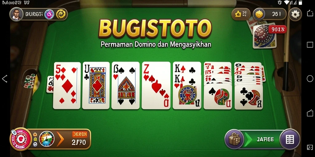 Tampilan gameplay seru dari BUGISTOTO dengan teman-teman.