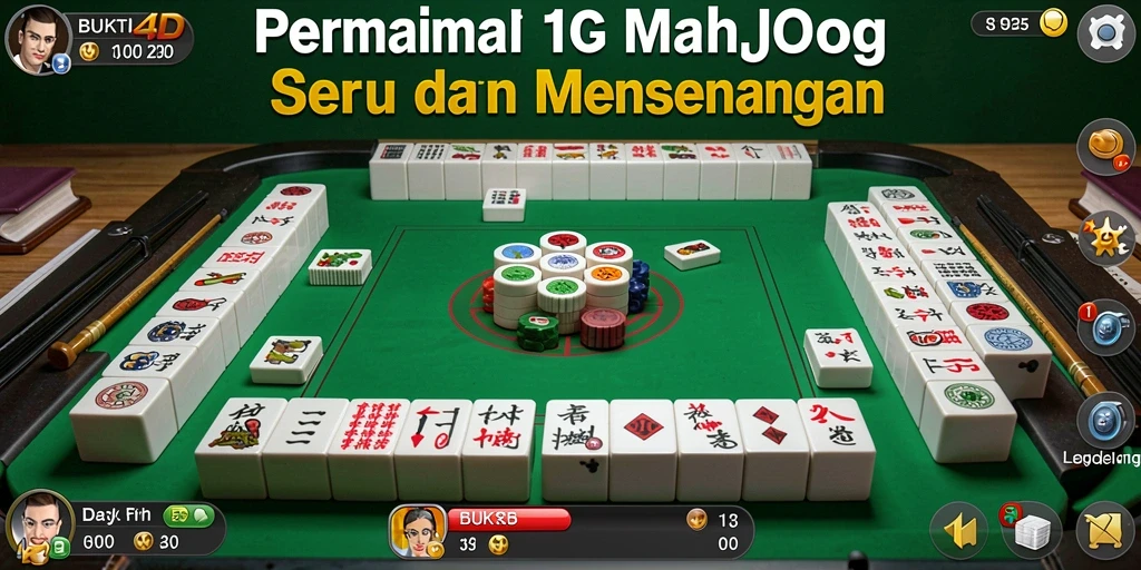 Tampilan menarik dari gameplay Mahjong BUKTI4D yang mengasyikkan.