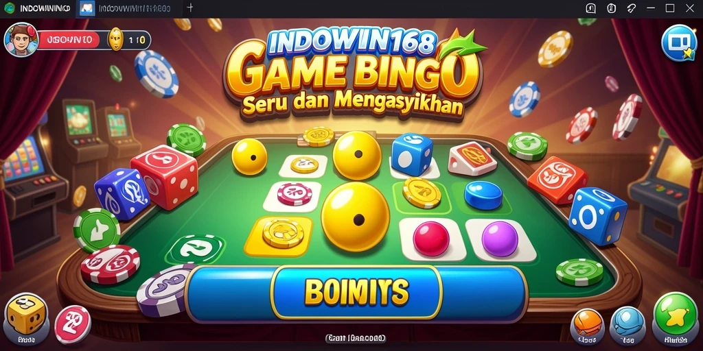 Tampilan screenshot gameplay Bingo yang seru dan menarik di INDOWIN168.
