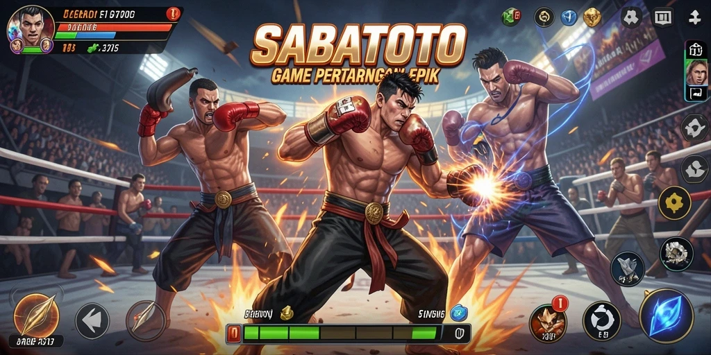 Gameplay seru dengan pertarungan karakter unik di SABATOTO.