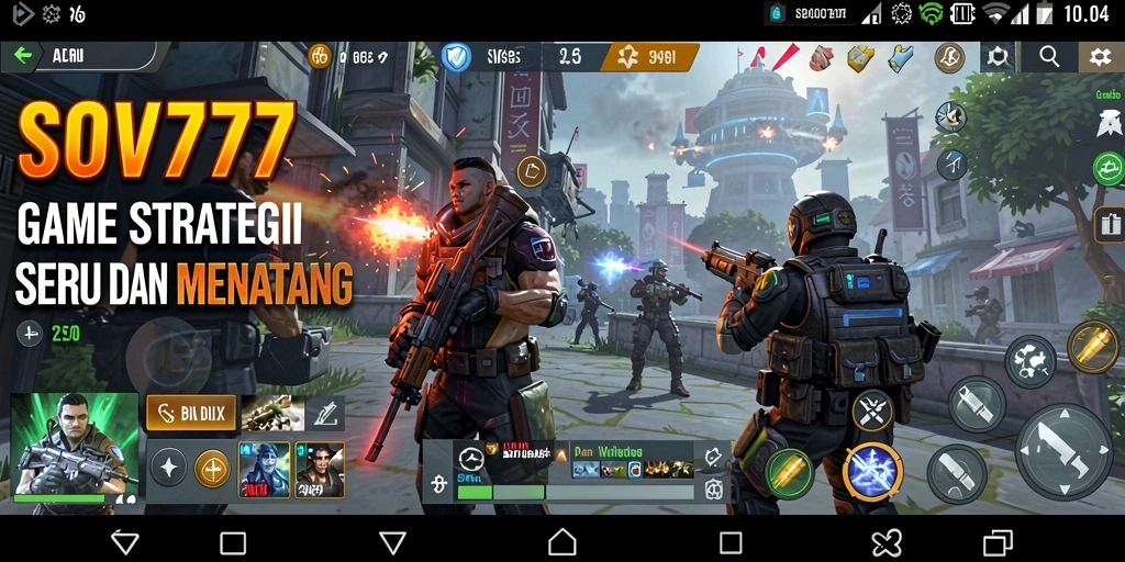 Tampilan gameplay SOV777 yang seru dan strategis.